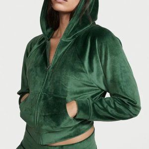 Victoria Secret Velour Full Zip hoodie